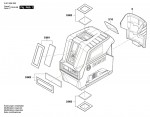 Bosch 3 601 K66 E70 Gcl 2-2000 Laser Level / Eu Spare Parts